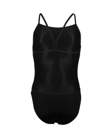 GIRL'S TEAM SWIMSUIT CHALLENGE SOLID KIZ ÇOCUK YÜZÜCÜ MAYOSU / BLACK