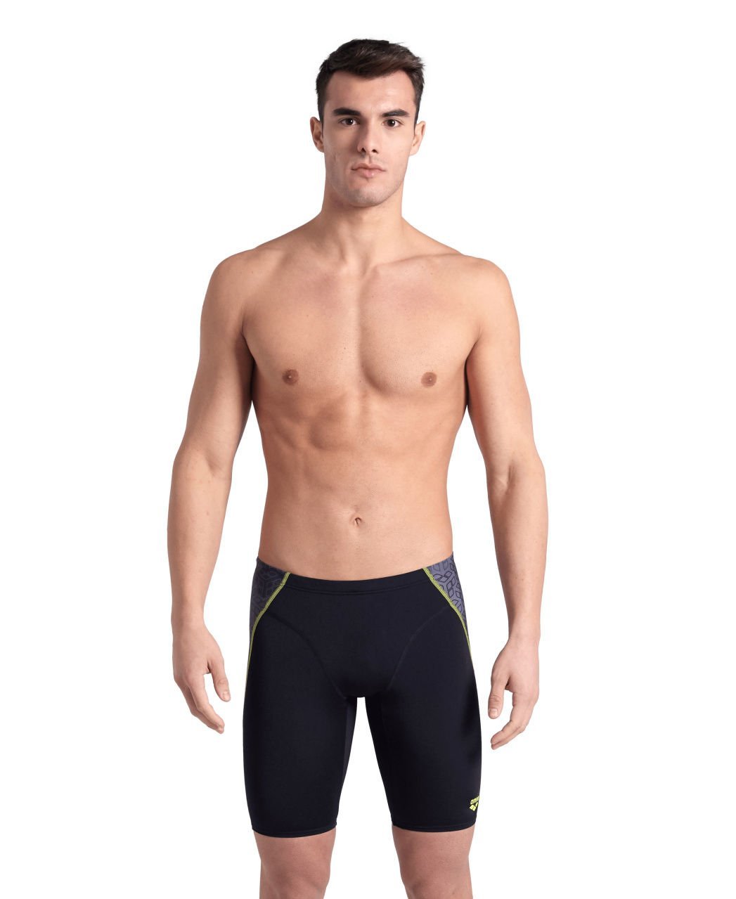 MEN'S ARENA CAMO KIKKO SWIM JAMMER/BLACK-BLACK MULTI ERKEK MAYOSU