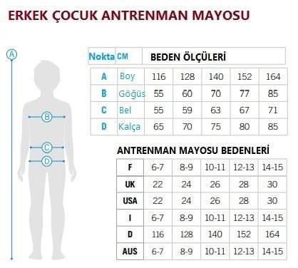 POWERSKIN IMPULSO JAMMER JR FUTURE DUSK ERKEK ÇOCUK YARIŞ MAYO
