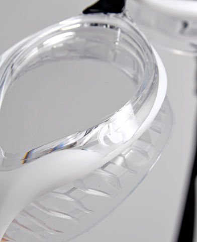 AIR BOLD SWIPE/CLEAR-WHITE-BLACK YÜZME GÖZLÜĞÜ