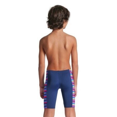 BOY'S ARENA RACING STRIPE SWIM JAMMER/NAVY ERKEK ÇOCUK MAYOSU