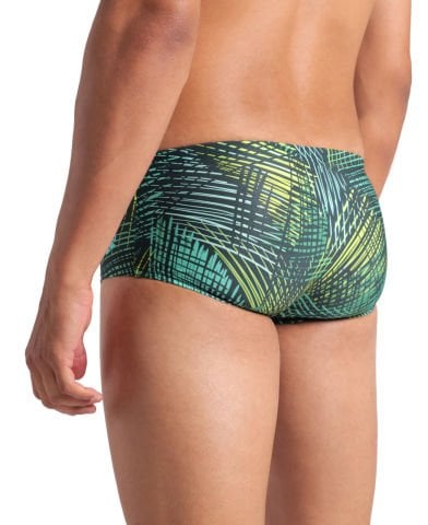 MENS ARENA ENERGY SWIM LOW WAIST SHORT/GREEN