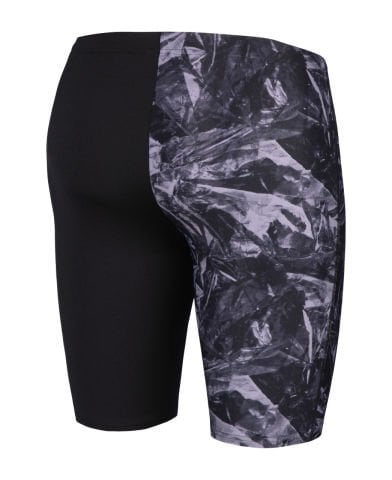 MENS ARENA TEAM CRACKLE SWIM JAMMER/BLACK-TEAM BLACK ERKEK MAYOSU