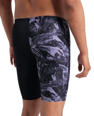 MENS ARENA TEAM CRACKLE SWIM JAMMER/BLACK-TEAM BLACK ERKEK MAYOSU