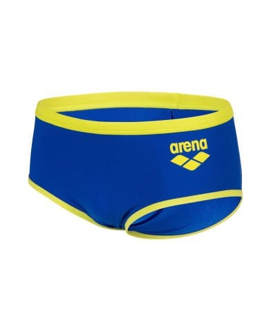 M ARENA ONE 12 CM SWIM BRIEFS BIG LOGO ERKEK YÜZÜCÜ MAYOSU / NEON BLUE-SOFT GREEN