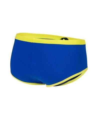 M ARENA ONE 12 CM SWIM BRIEFS BIG LOGO ERKEK YÜZÜCÜ MAYOSU / NEON BLUE-SOFT GREEN