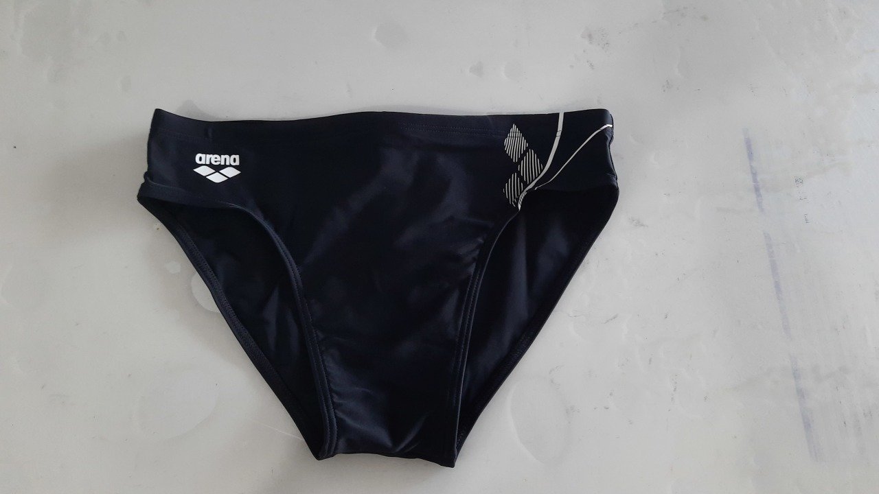 M SWING BRIEF ERKEK YÜZÜCÜ MAYOSU / BLACK-WHITE