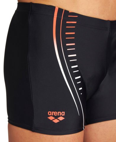 M GLITZY SHORT ERKEK YÜZÜCÜ MAYOSU  /BLACK MULTI