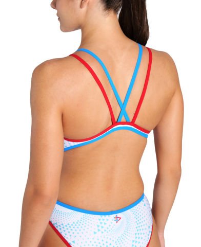 WOMENS ARENA ONE FIREFLOW DOUBLE CROSS/RED--BLUE RIVER-WHITE MULTI KADIN MAYOSU