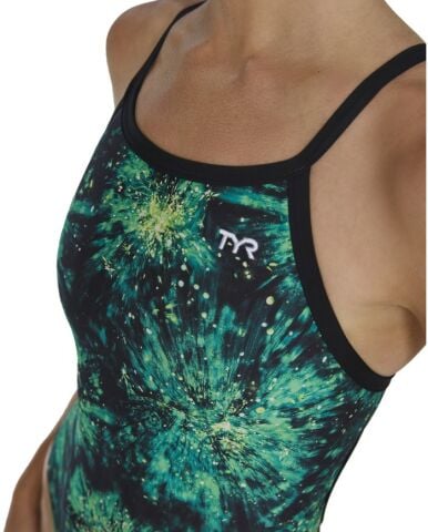 TYR Kadın Antrenman Mayosu Radiant Diamondfit/Gree