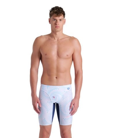 MENS ARENA FIREFLOW SWIM JAMMER/WHITE NAVY MULTI ERKEK MAYOSU