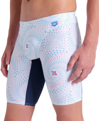 MENS ARENA FIREFLOW SWIM JAMMER/WHITE NAVY MULTI ERKEK MAYOSU
