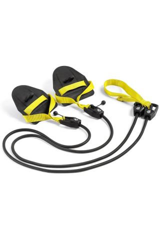 MADWAVE DRY TRAINING WITH PADDLES BLACK-YELLOW/2.2-6.3 KG