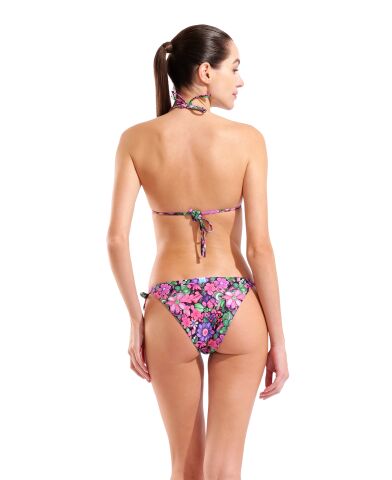 W ARENA WATER PRINT BIKINI TRIANGLE FLOWER Kadın Bikini Takımı