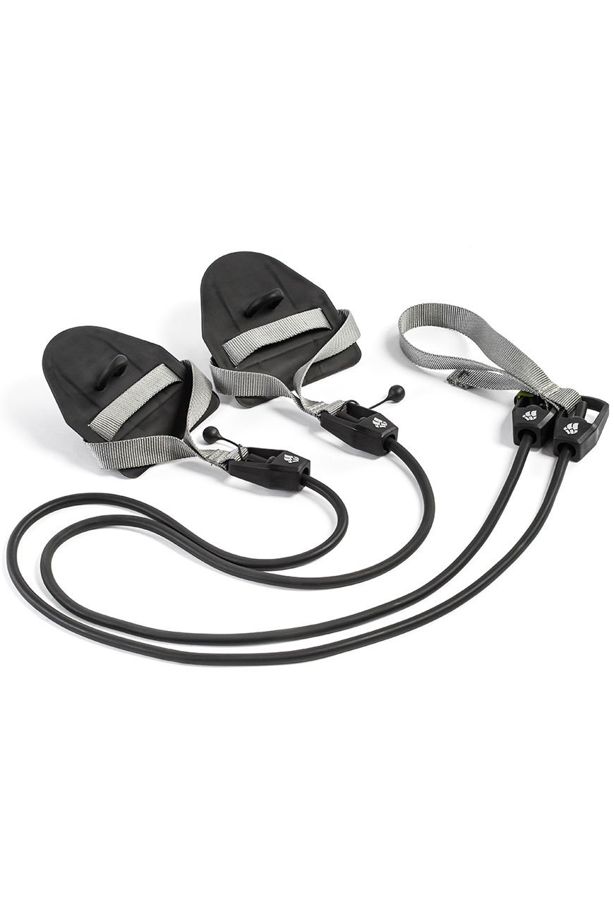 MADWAVE DRY TRAINING WITH PADDLES BLACK-GREY/1.3-3.6 KG