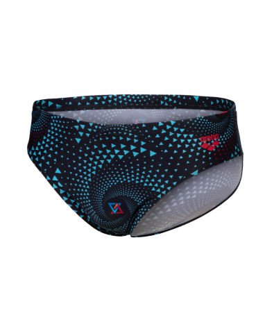 MENS ARENA FIREFLOW SWIM BRIEFS/BLACK MULTI ERKEK MAYOSU