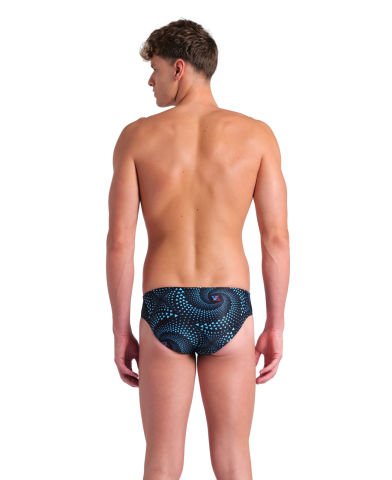 MENS ARENA FIREFLOW SWIM BRIEFS/BLACK MULTI ERKEK MAYOSU