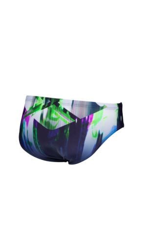 M COLOUR BLEEDING BRIEF ERKEK YÜZÜCÜ MAYOSU / NAVY-MULTI