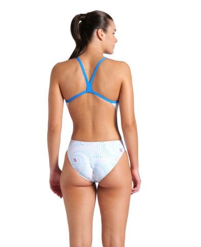 WOMENS ARENA FIREFLOW CHALLENGE BACK/BLUE RIVER-WHITE MULTI KADIN MAYOSU