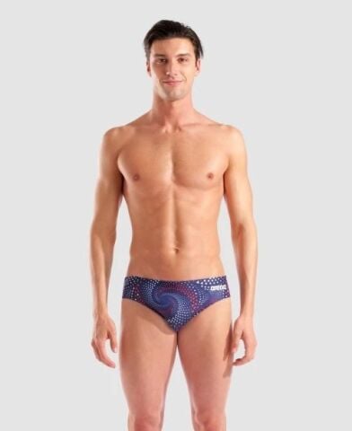 MEN'S ARENA FIREFLOW SWIM BRIEFS/TEAM REDWHITEBLUE