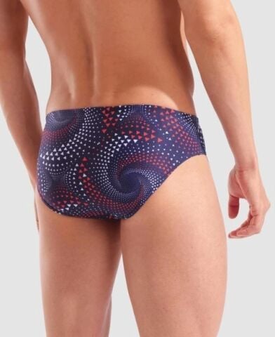 MEN'S ARENA FIREFLOW SWIM BRIEFS/TEAM REDWHITEBLUE