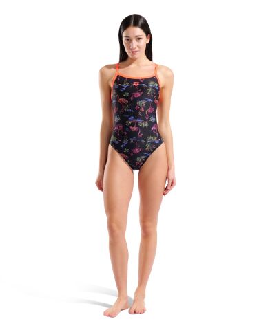 W ARENA FLAMINGO SWIMSUIT CHALLENGE BACK Kadın Mayosu