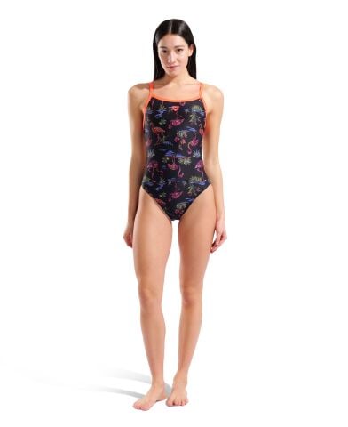 W ARENA FLAMINGO SWIMSUIT CHALLENGE BACK Kadın Mayosu
