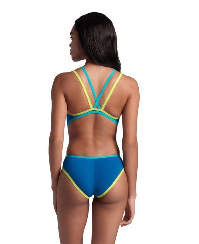 W ARENA ONE DOUBLE CROSS BACK/BLUE COSMO-SOFT GREEN KADIN MAYOSU