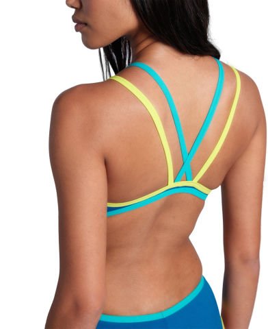 W ARENA ONE DOUBLE CROSS BACK/BLUE COSMO-SOFT GREEN KADIN MAYOSU