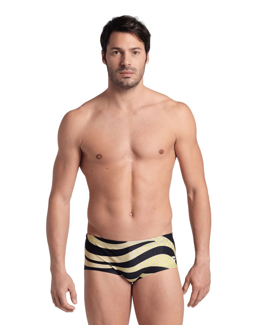 MENS ARENA MULTI STRIPES SWIM LOW WAIST/BLACK ERKEK MAYOSU