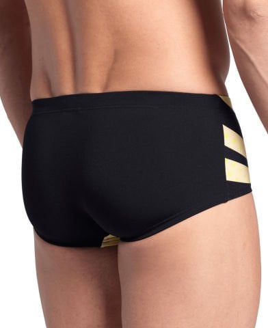 MENS ARENA MULTI STRIPES SWIM LOW WAIST/BLACK ERKEK MAYOSU