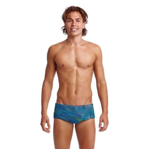 FUNKY SIDEWINDER TRUNKS/WIRE CROSSED DÜŞÜK BEL ŞORT MAYO