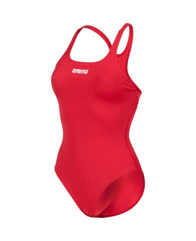 WOMEN'S TEAM SWIMSUIT SWIM PRO SOLID KADIN YÜZÜCÜ MAYOSU /RED