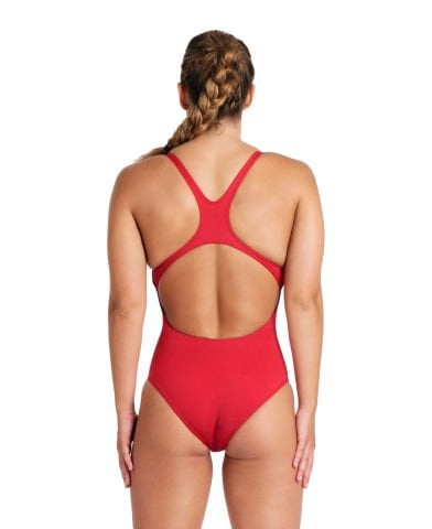 WOMEN'S TEAM SWIMSUIT SWIM PRO SOLID KADIN YÜZÜCÜ MAYOSU /RED