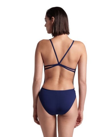 WOMENS ARENA MULTI STRIPES LACE BACK/NAVY-WHITE MULTI KADIN MAYOSU