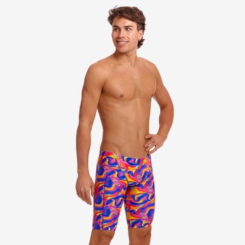 B FUNKY TRAINING JAMMERS/SUMMER SWIRL ERKEK ÇOCUK MAYOSU
