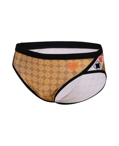 MEN'S ARENA 50TH GOLD SWIM BRIEFS ERKEK YÜZÜCÜ MAYOSU