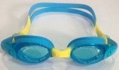 CUP SWIMMING GOGGLES JR / BLUE-YELLOW