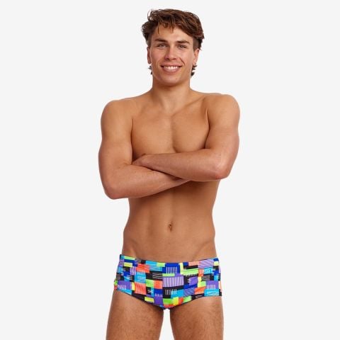 FUNKY SIDEWINDER TRUNKS/CHIP SET DÜŞÜK BEL ŞORT MAYO
