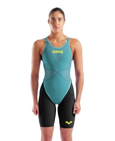 W POWERSKIN CARBON GLIDE LIMITED EDITION BLACK-BISCAY BAY KADIN YARIŞ MAYOSU