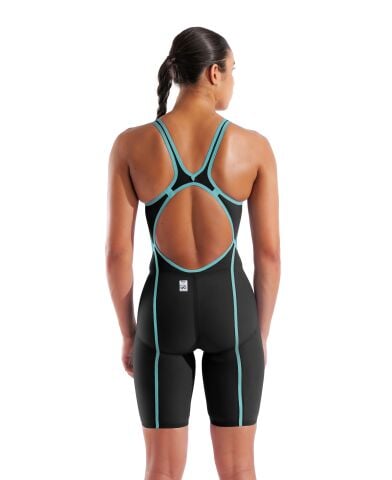 W POWERSKIN CARBON GLIDE LIMITED EDITION BLACK-BISCAY BAY KADIN YARIŞ MAYOSU