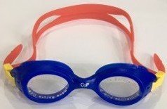 CUP FITNESS GOGGLES JR  ÇOCUK YÜZÜCÜ GÖZLÜĞÜ/ CLEAR-BLUE