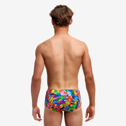 FUNKY SIDEWINDER TRUNKS/BRIGHT BIRDS DÜŞÜK BEL ŞORT MAYO
