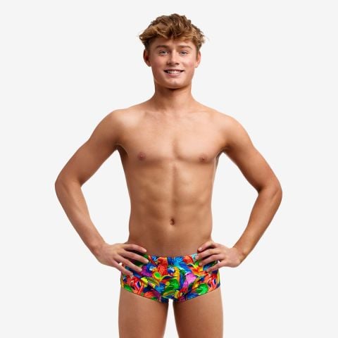 FUNKY SIDEWINDER TRUNKS/BRIGHT BIRDS DÜŞÜK BEL ŞORT MAYO