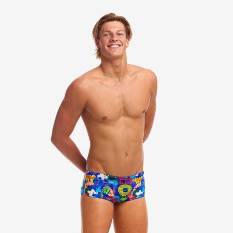 FUNKY SIDEWINDER TRUNKS/BLUES BABY DÜŞÜK BEL ŞORT MAYO
