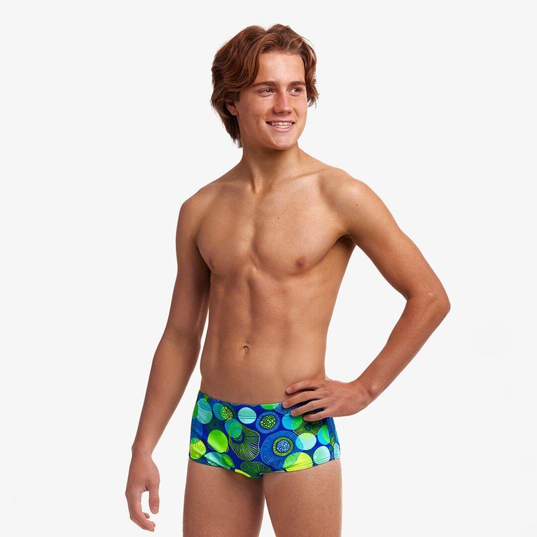 FUNKY SIDEWINDER TRUNKS/BLUE BOTTLE DÜŞÜK BEL ŞORT MAYO