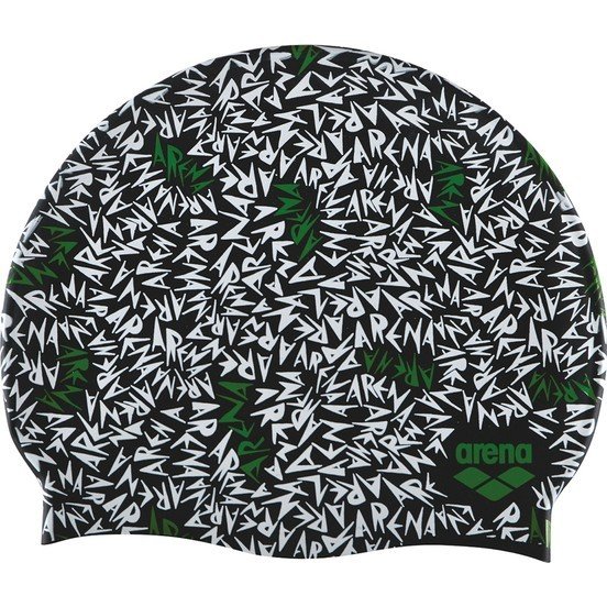 PRINT 2 MEMPHIS YÜZÜCÜ BONESİ / BLACK GREEN