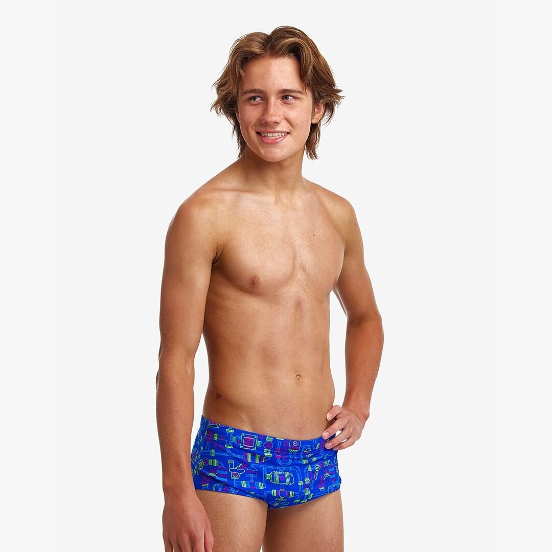 FUNKY SIDEWINDER TRUNKS/BACKED UP DÜŞÜK BEL ŞORT MAYO
