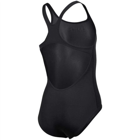 G TEAM SWIMSUIT SWIM PRO SOLID  KIZ ÇOCUK YÜZÜCÜ MAYOSU/ BLACK-WHITE