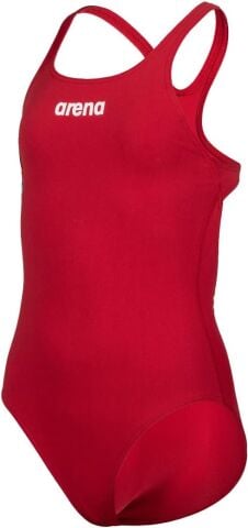 G TEAM SWIMSUIT SWIM PRO SOLID KIZ ÇOCUK YÜZÜCÜ MAYOSU / RED-WHITE